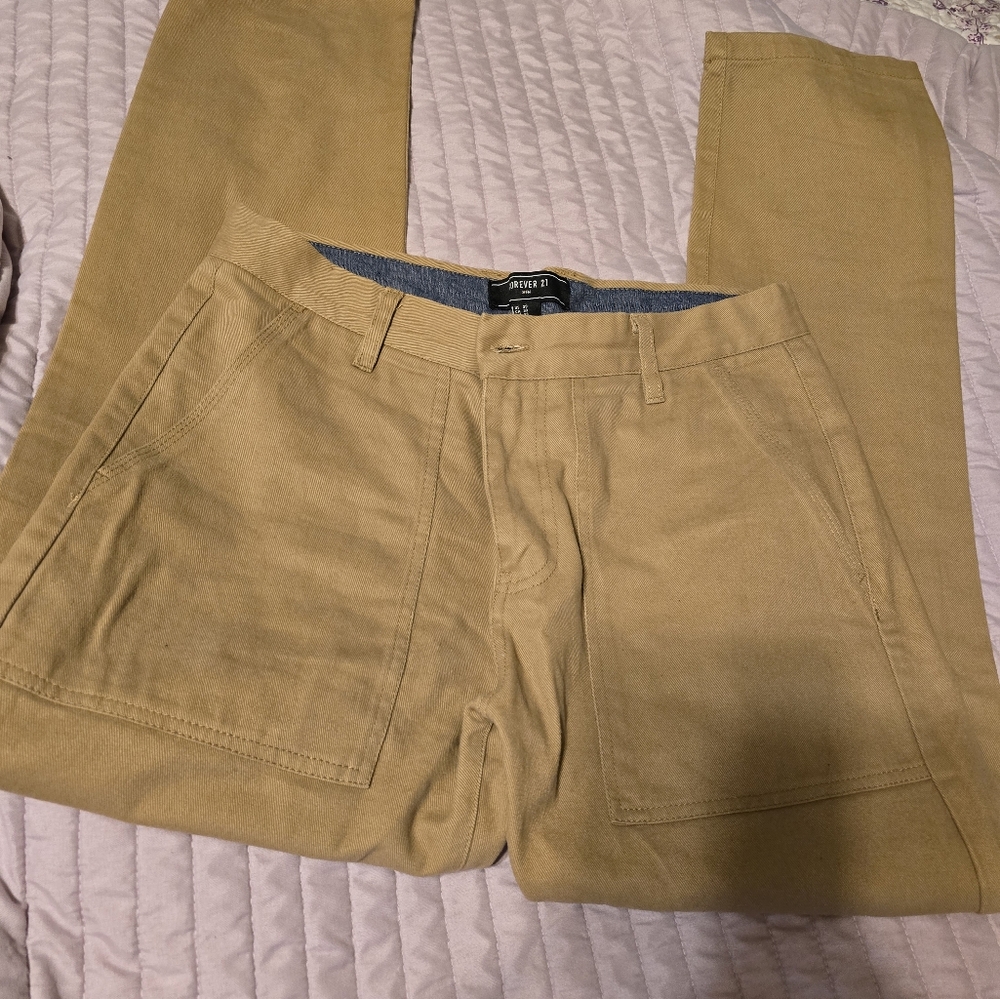 Mens Forever 21 Slacks Sz 33